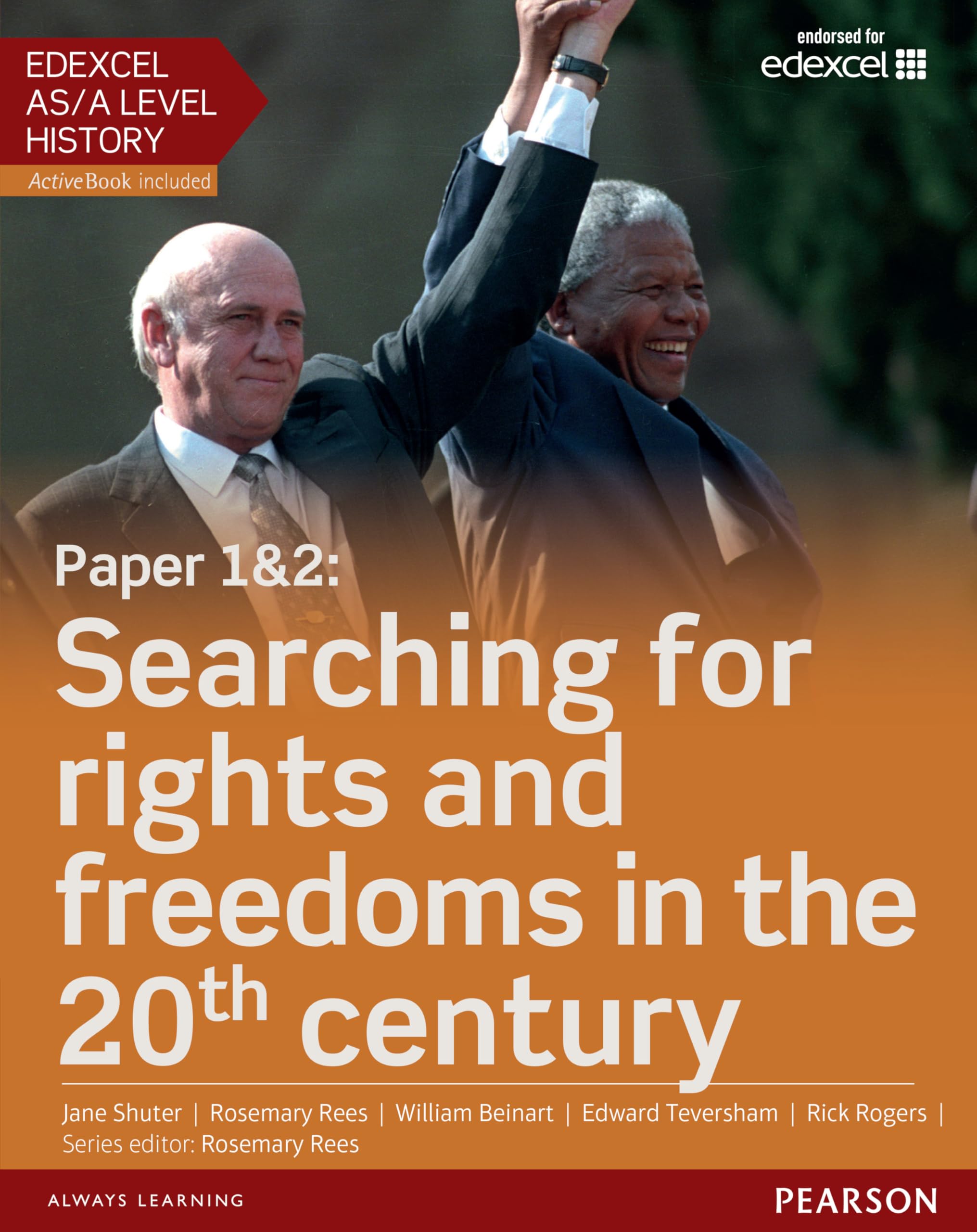 Edexcel AS/A Level History, Paper 1&2: Searching for rights and freedoms in the 20th century Student Book + ActiveBook book