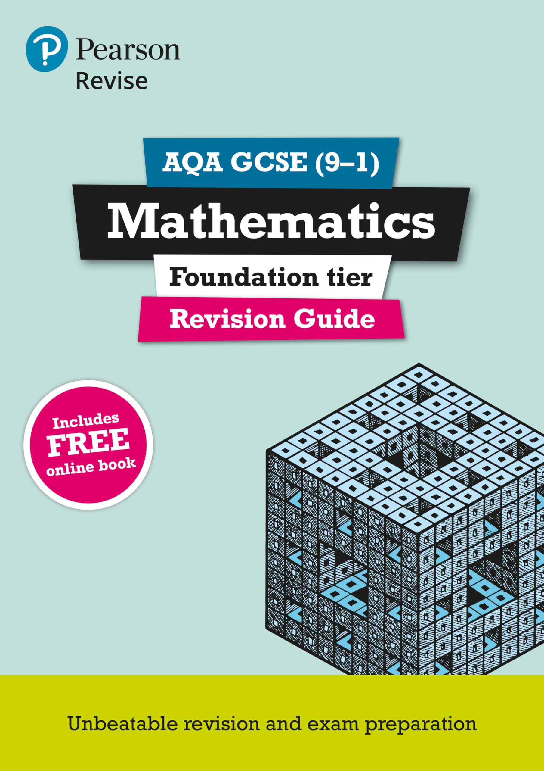 Pearson REVISE AQA GCSE Maths (Foundation) Revision Guide incl. online revision, quizzes and videos - for 2026, 2027 exams book