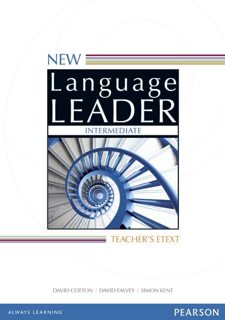 New Language Leader Intermediate Teacher's eText DVD-ROM,DVD-ROM Foreign Languages ​​& Dictionaries