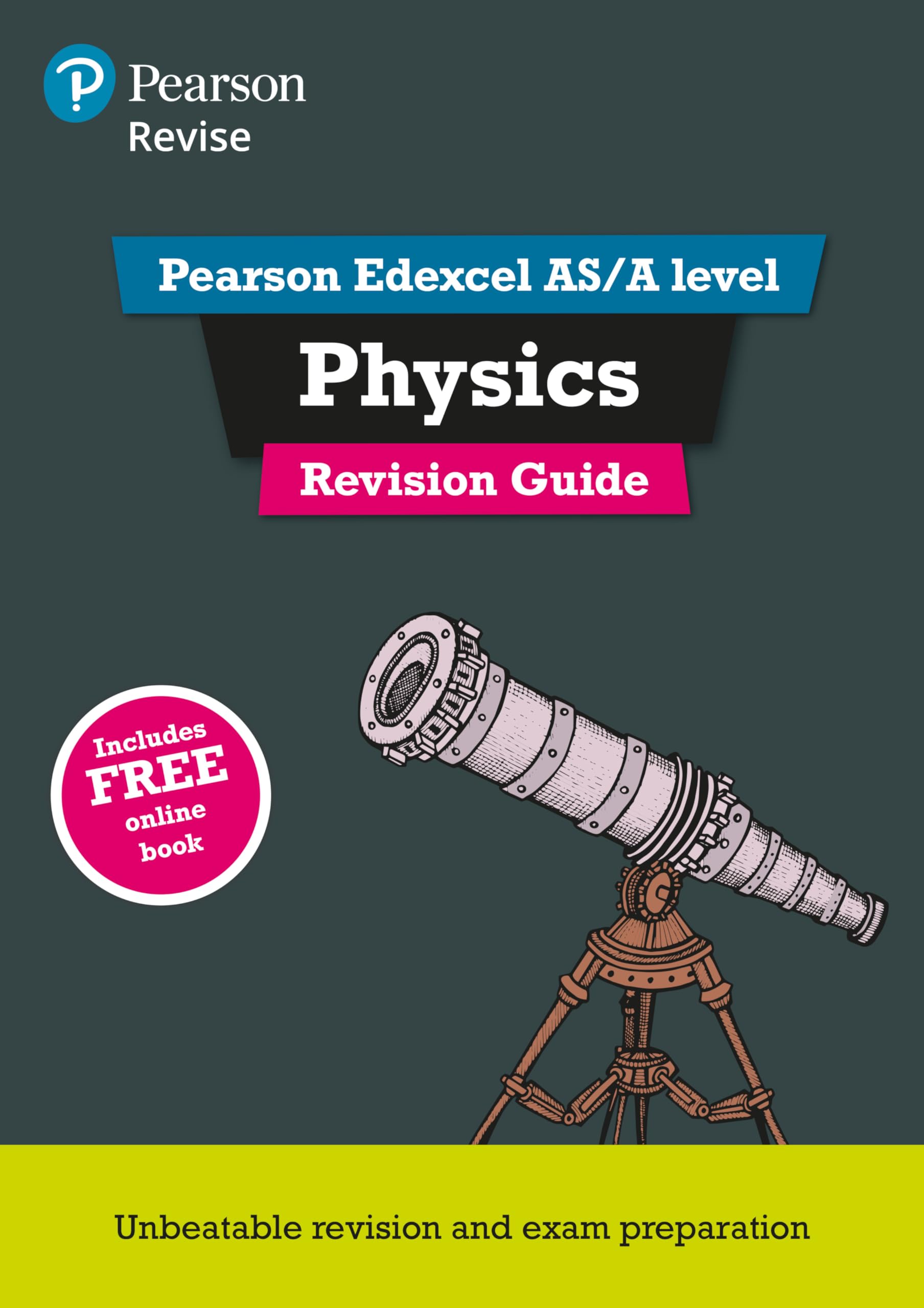 Pearson REVISE Edexcel AS/A Level Physics Revision Guide inc online edition - for 2026, 2027 exams book