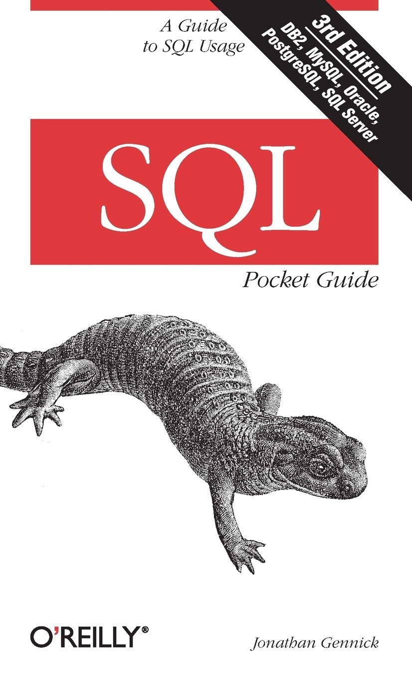 SQL Pocket Guide Computer Science