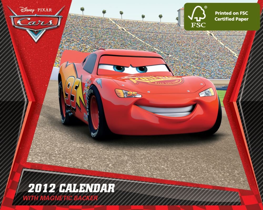 Disney Cars: 2012 Mini Day-to-Day Calendar Manga