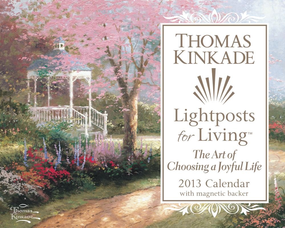 Thomas Kinkade Lightposts for Living 2013 Mini Day-to-Day Calendar: The Art of Choosing a Joyful Life Film, Art & Culture