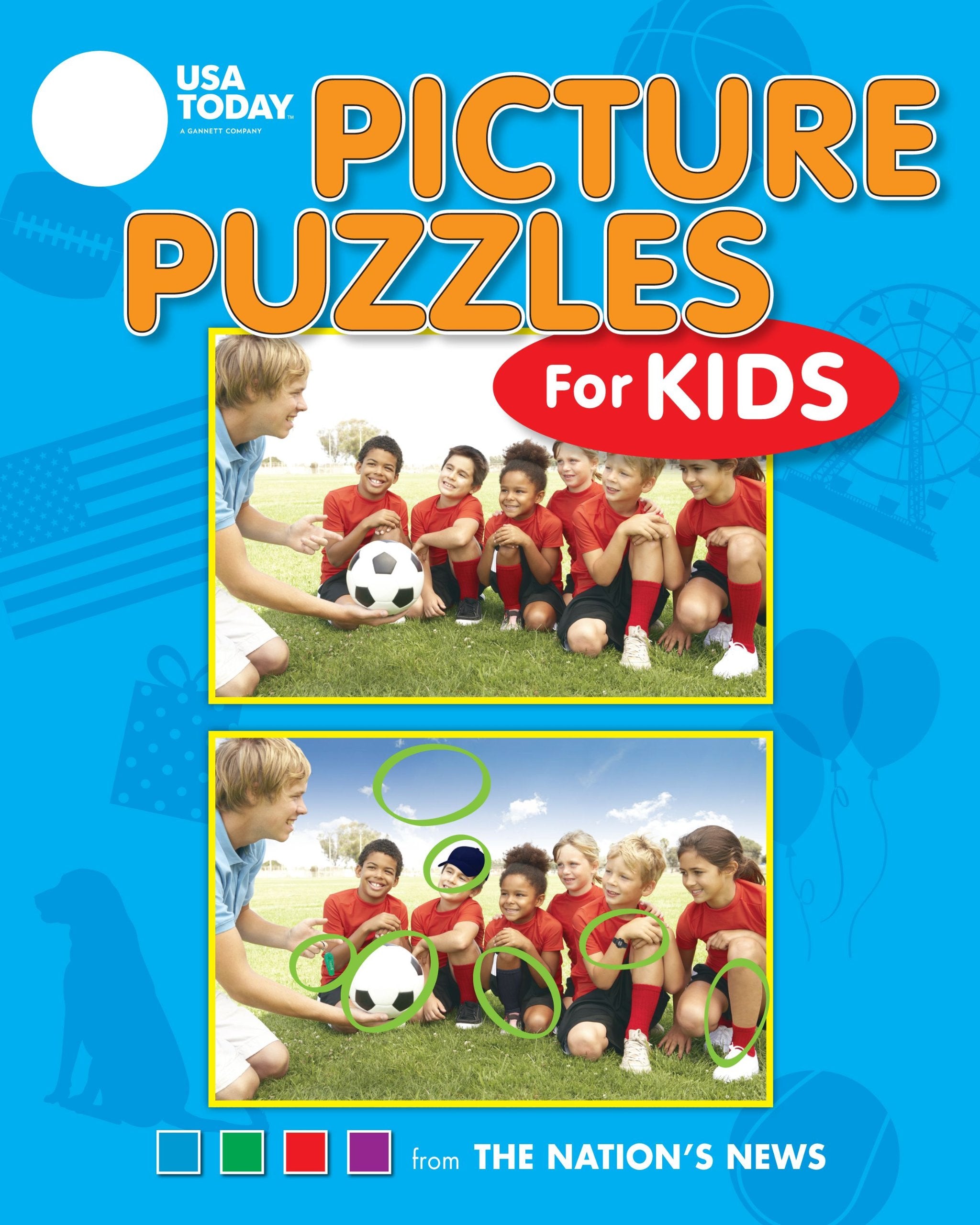 USA TODAY Picture Puzzles for Kids (Volume 24) Tiptoi & Games