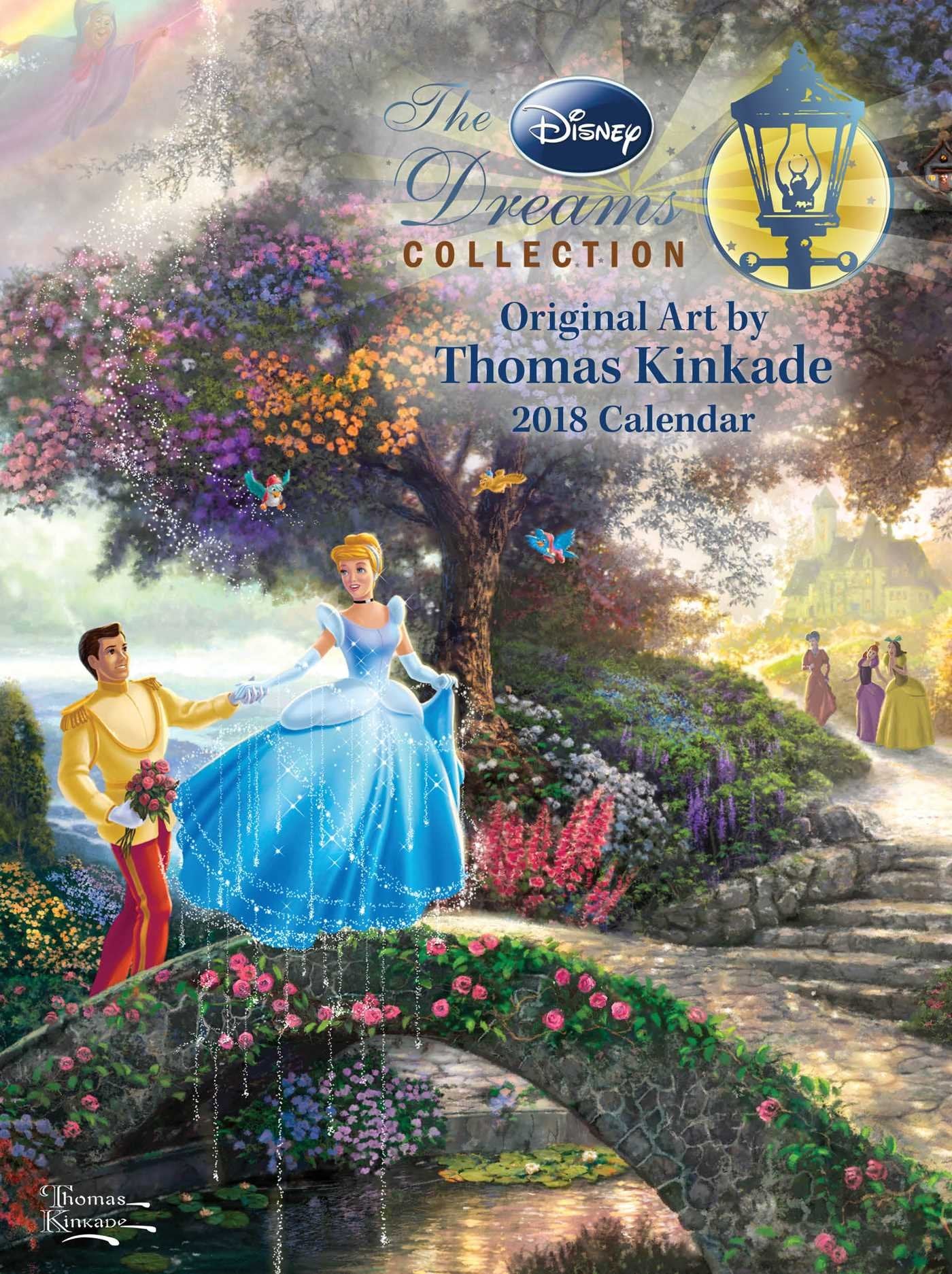 Thomas Kinkade - The Disney Dreams Collection 2018 Calendar (The Disney Dream Collection) Film, Art & Culture