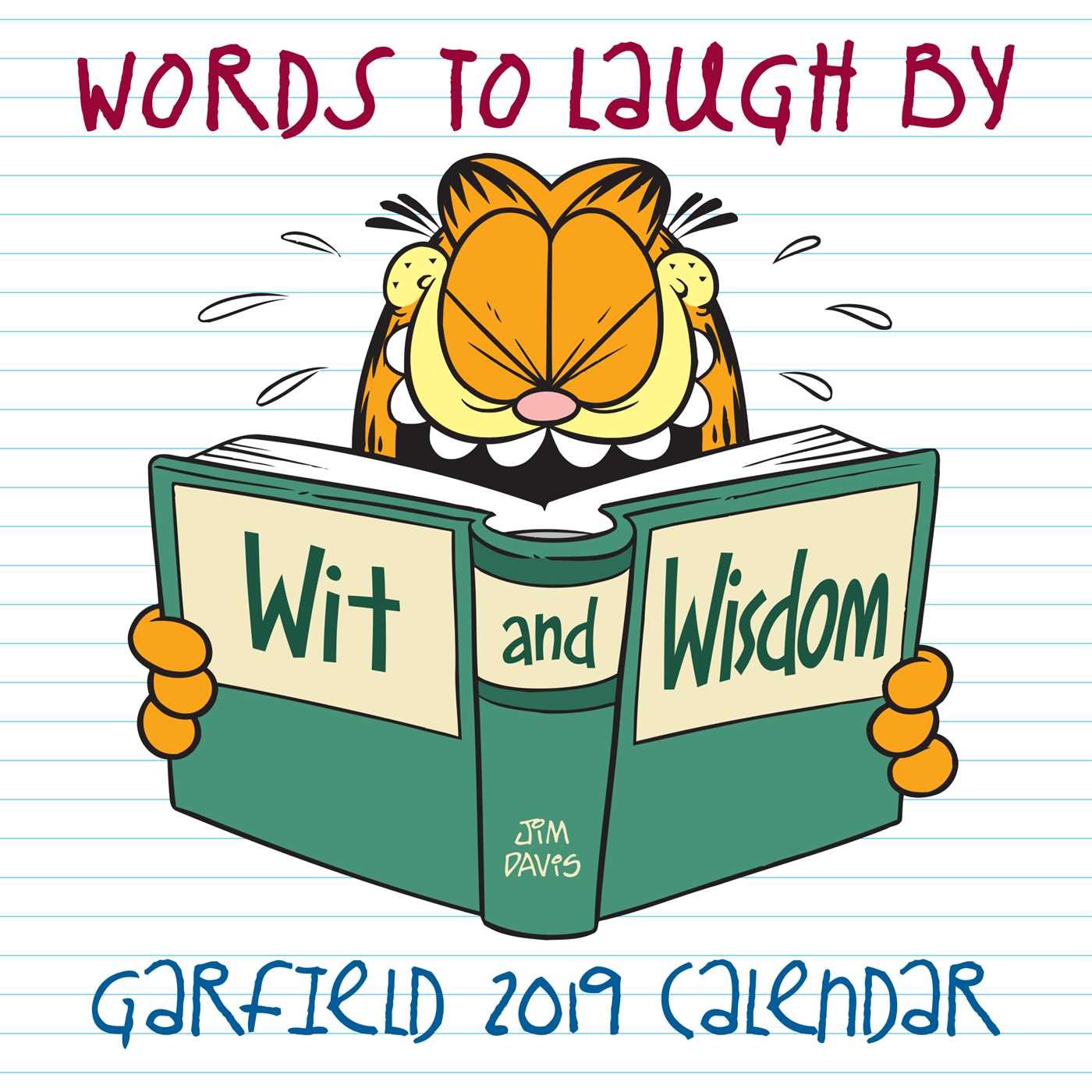 Garfield Words to Laugh By 2019 Calendar book