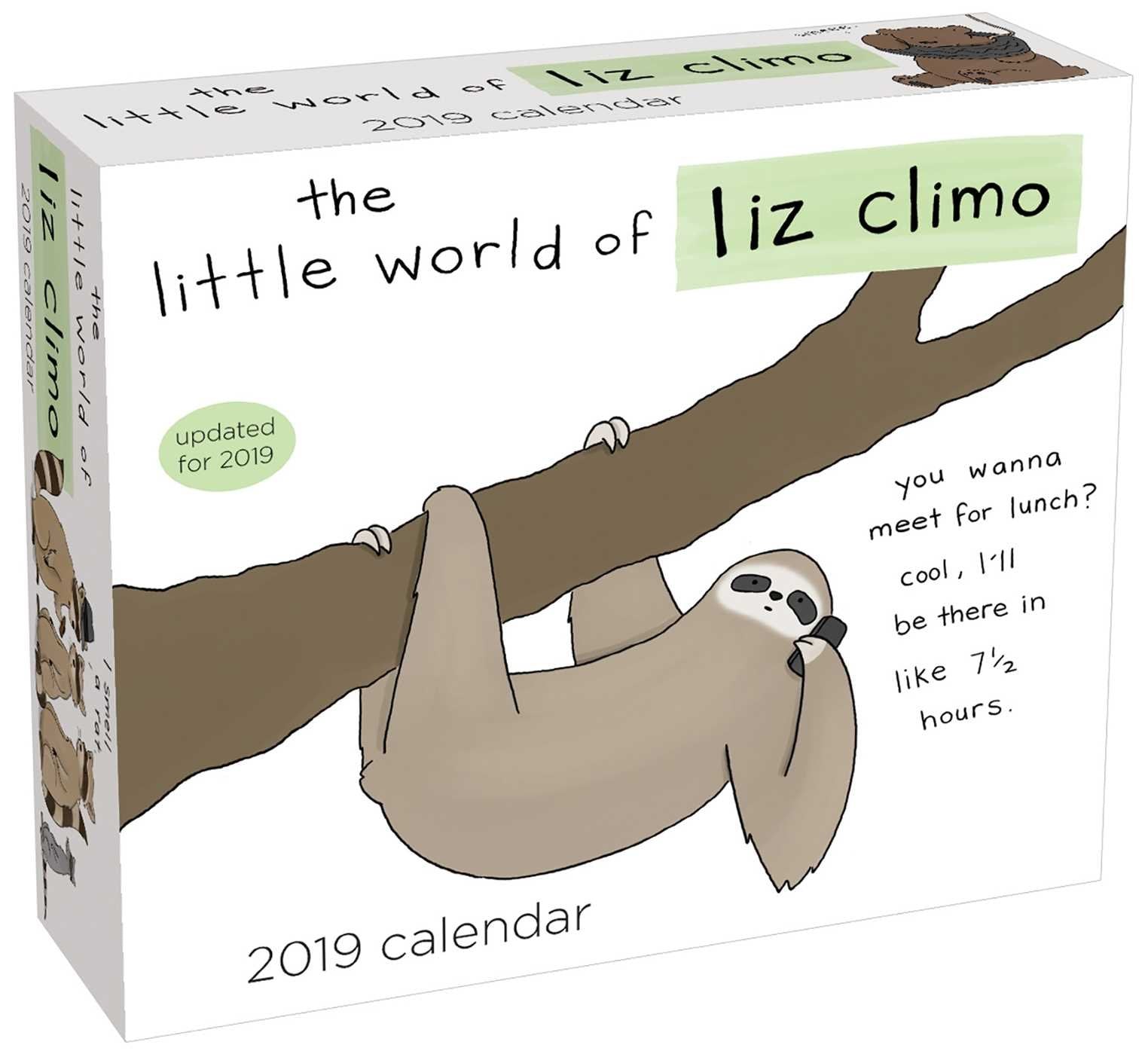 The Little World of Liz Climo 2019 Calendar book