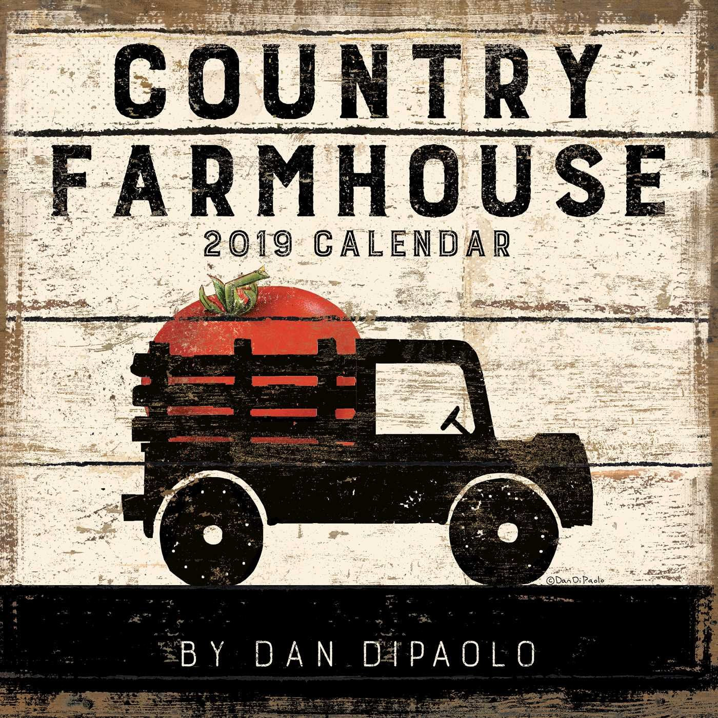 Country Farmhouse 2019 Wall Calendar Film, Art & Culture