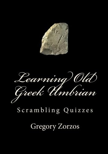 Product Image: Learning Old Greek Umbrian: Scrambling Quizzes