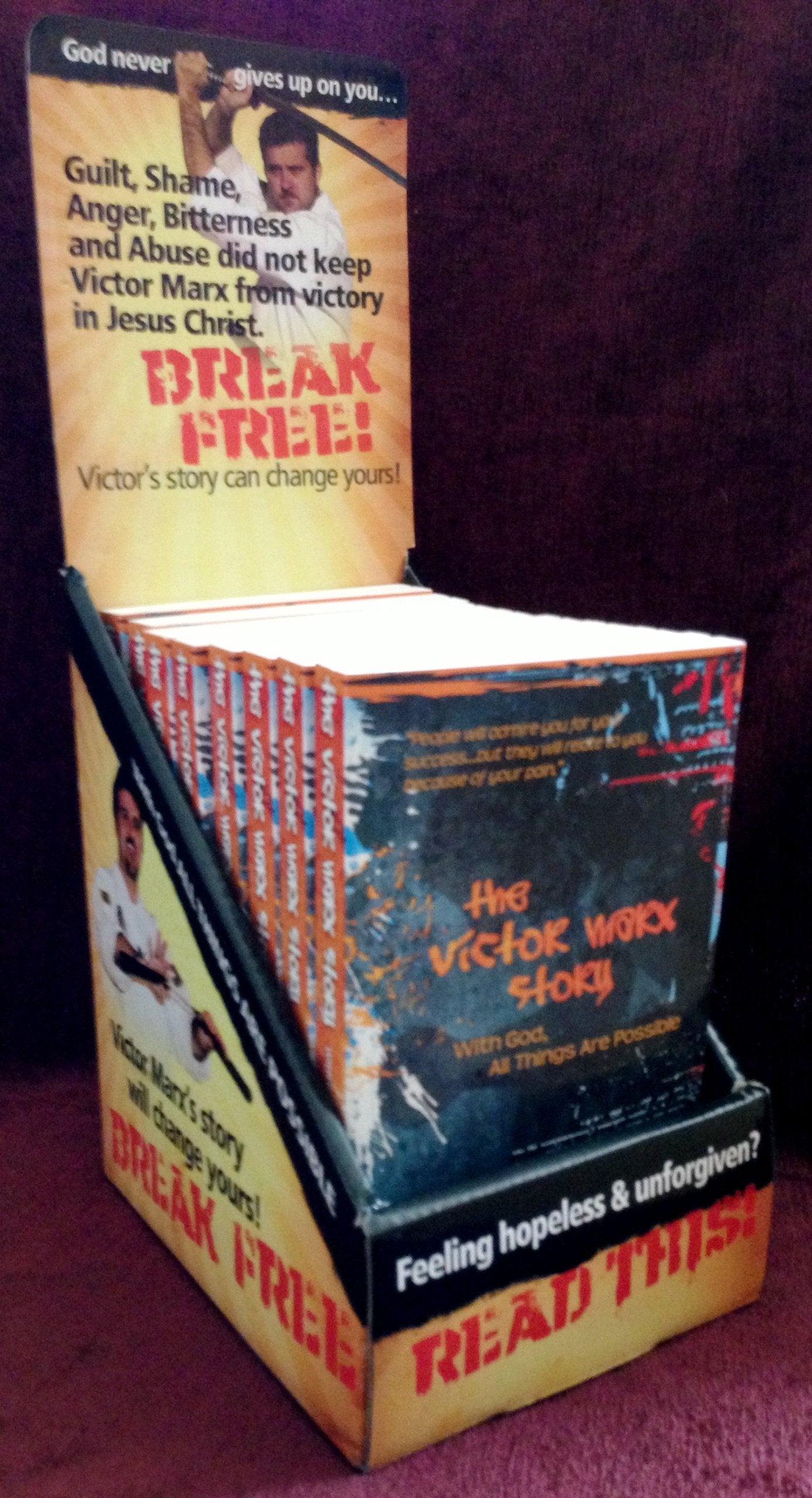 The Victor Marx Story book