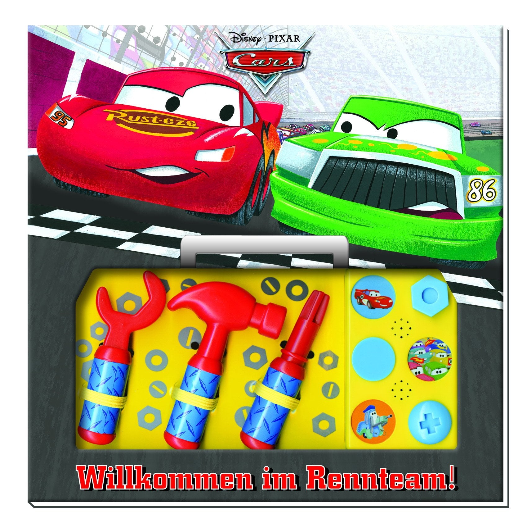 Cars, Willkommen im Rennteam Books