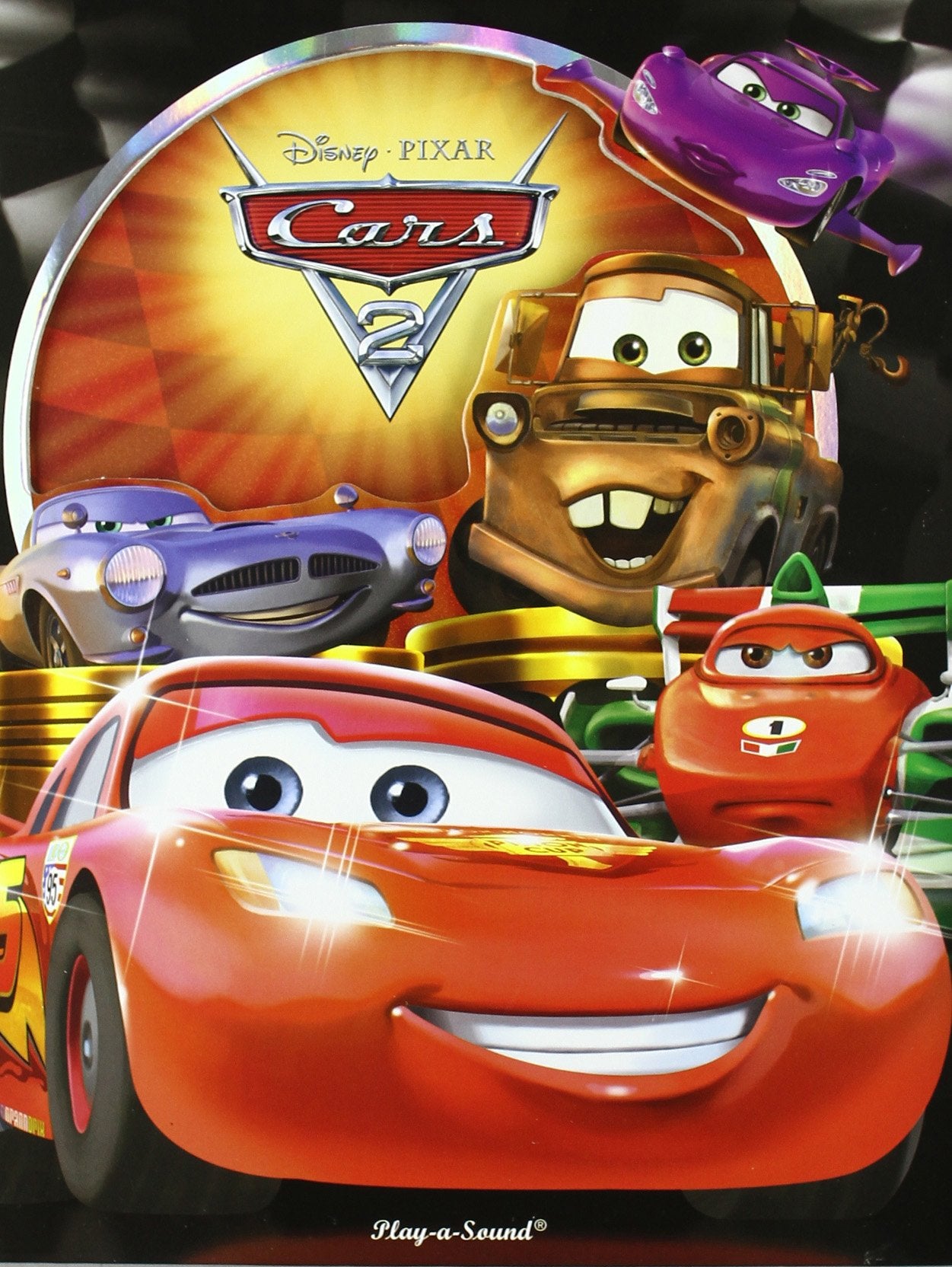CARS 2 GRAN FORMATO 8 BOTONES SONIDO PSD book