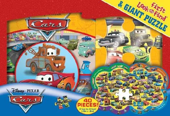 CARS - MI PRIMER BUSCA Y ENCUENTRA & PUZZLE GIGANT Books