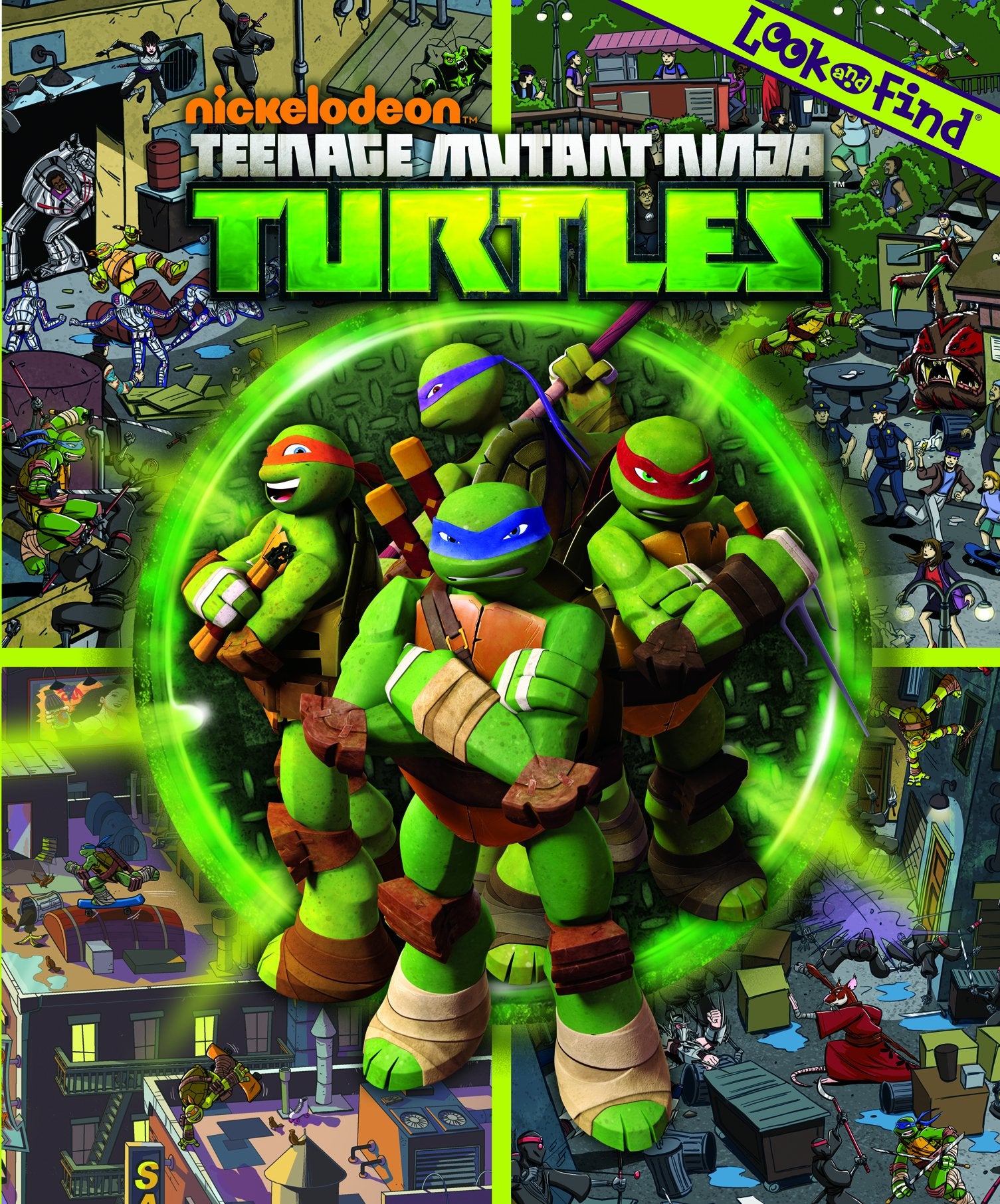Teenage Mutant Ninja Turtles (Nickelodeon Look and Find) Novels & Short Stories