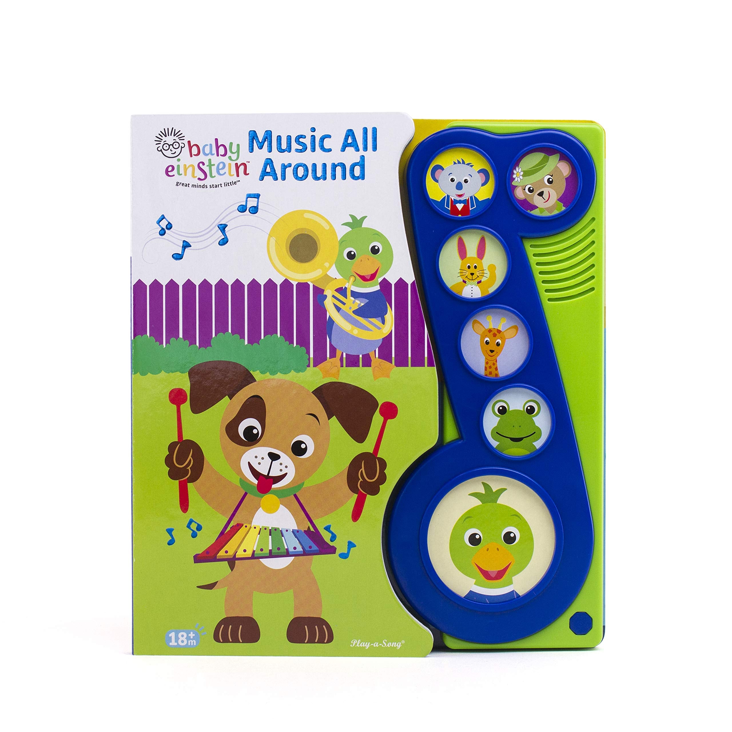 Baby Einstein - Music All Around Sound Book - PI Kids Novels & Short Stories