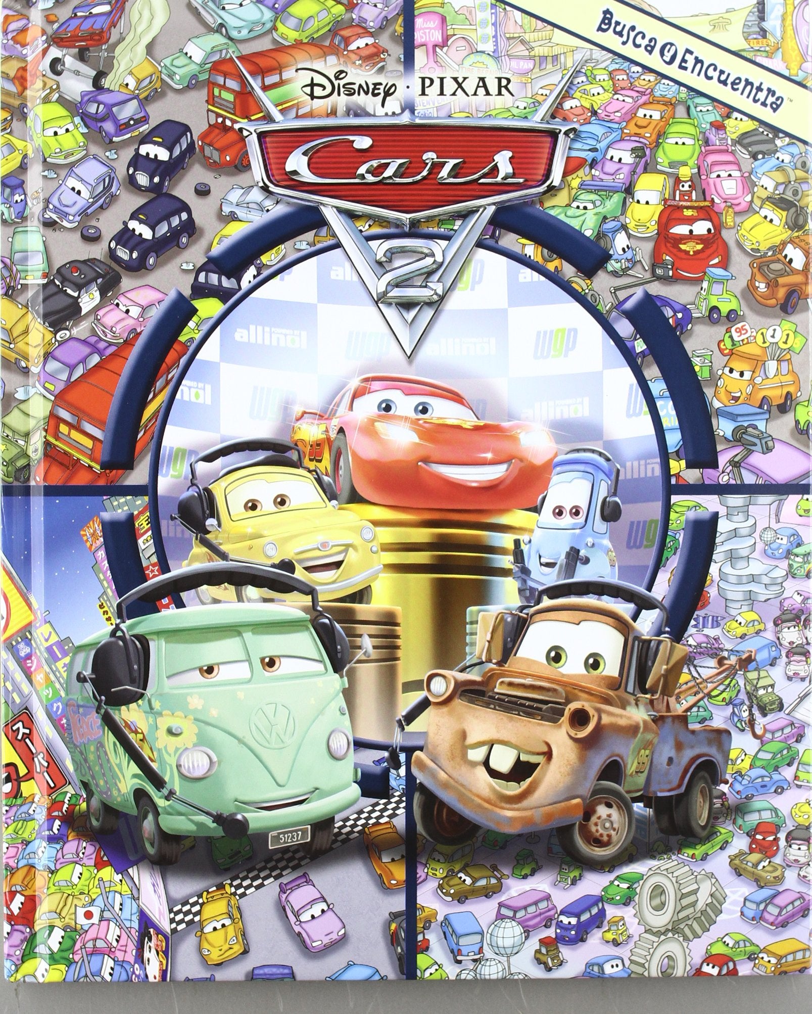 BUSCA Y ENCUENTRA CARS 2 LF Tiptoi & Games