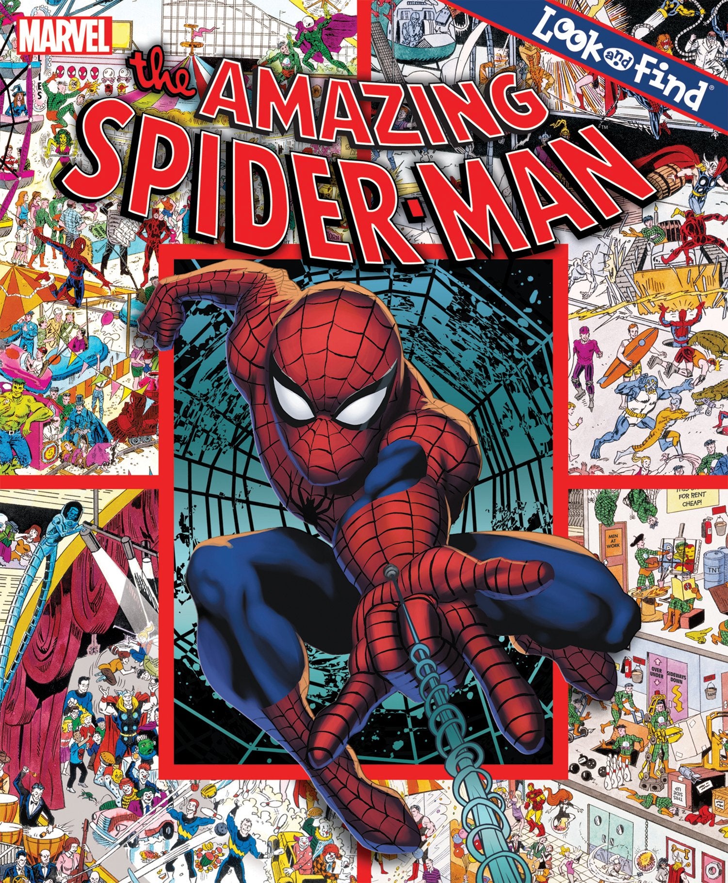Amazing Spiderman Look & Find Book (Look and Find) Novels & Short Stories