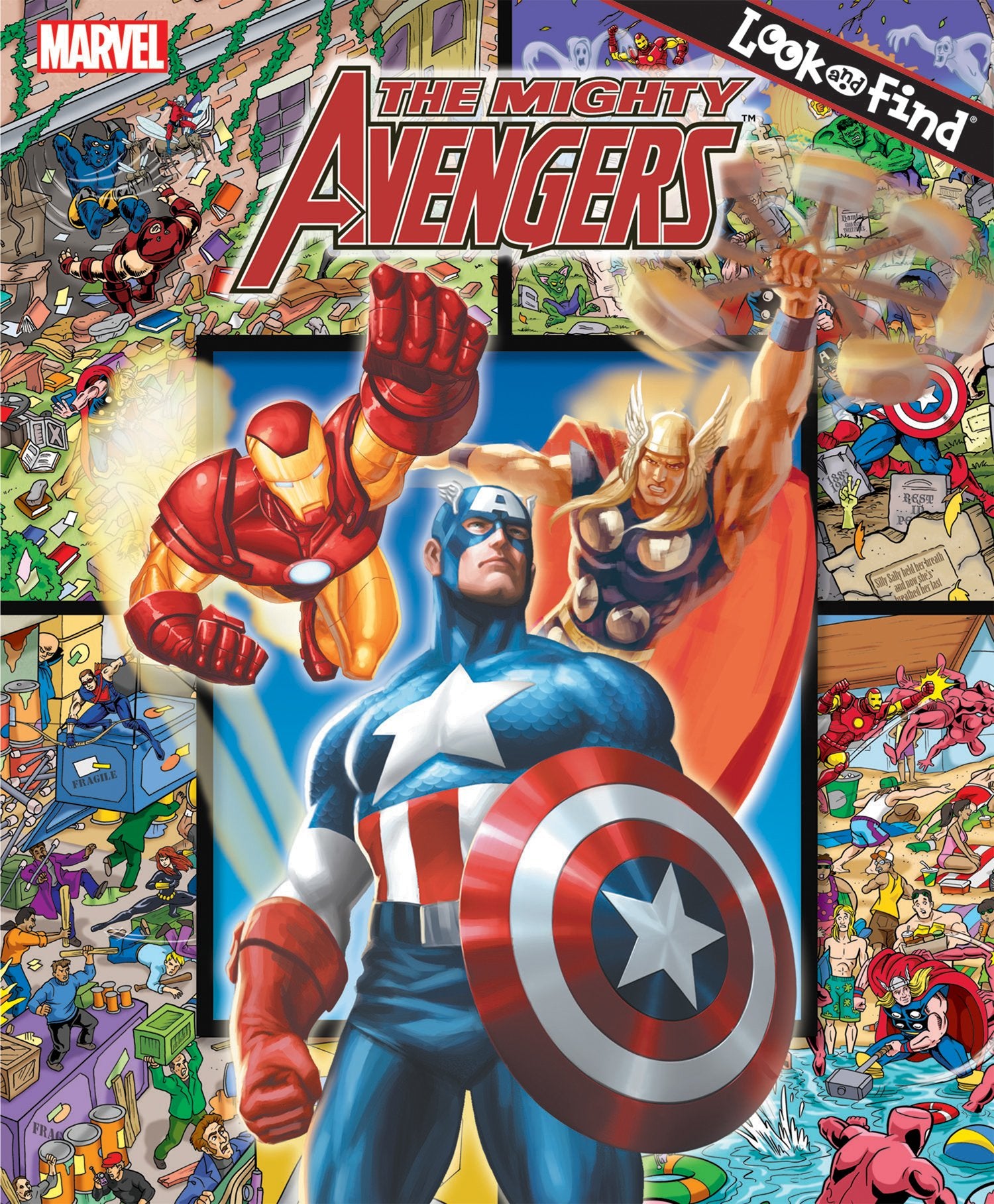 The Mighty Avengers (Look and Find) Novels & Short Stories