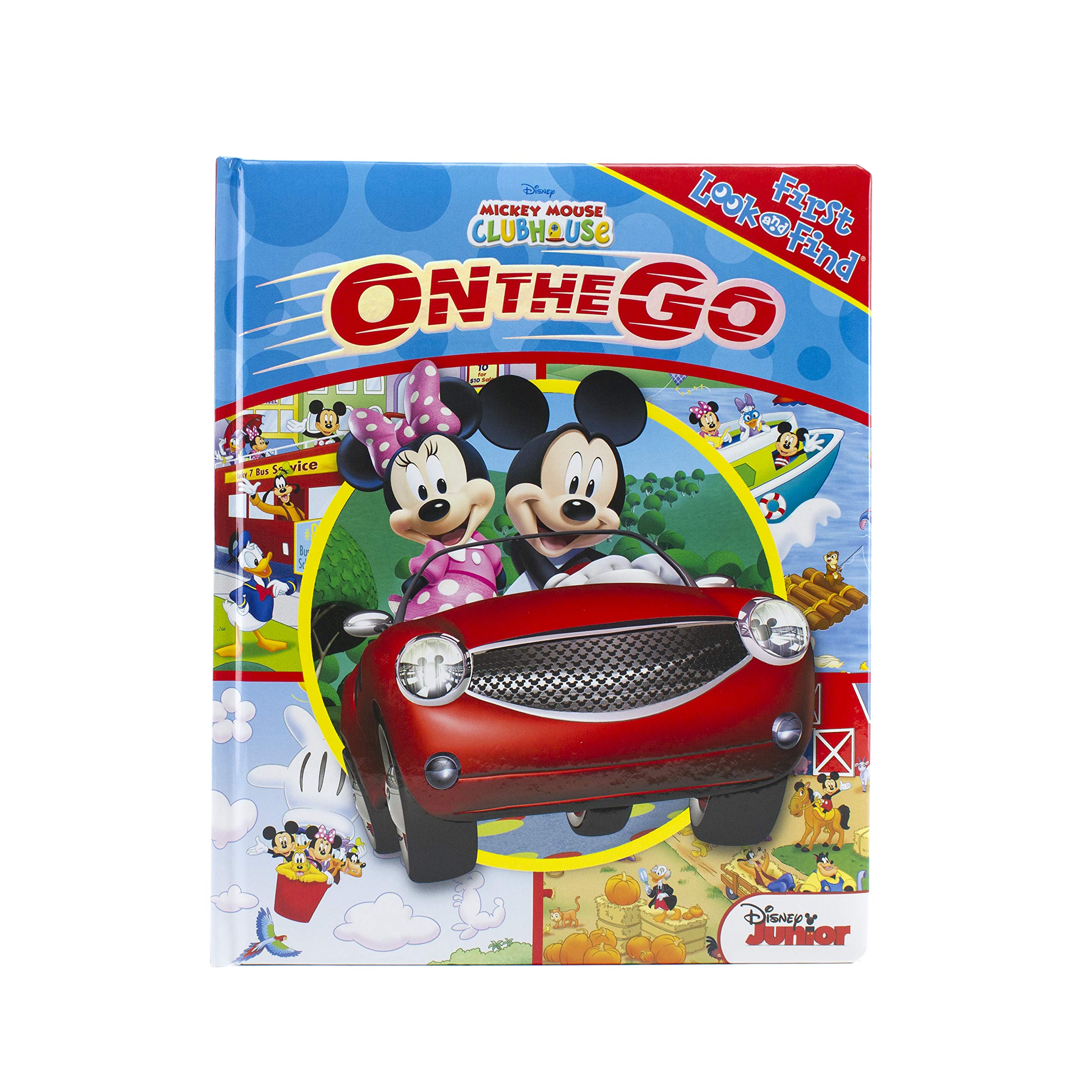 On the Go (First Look and Find: Mickey Mouse Clubhouse) Novels & Short Stories