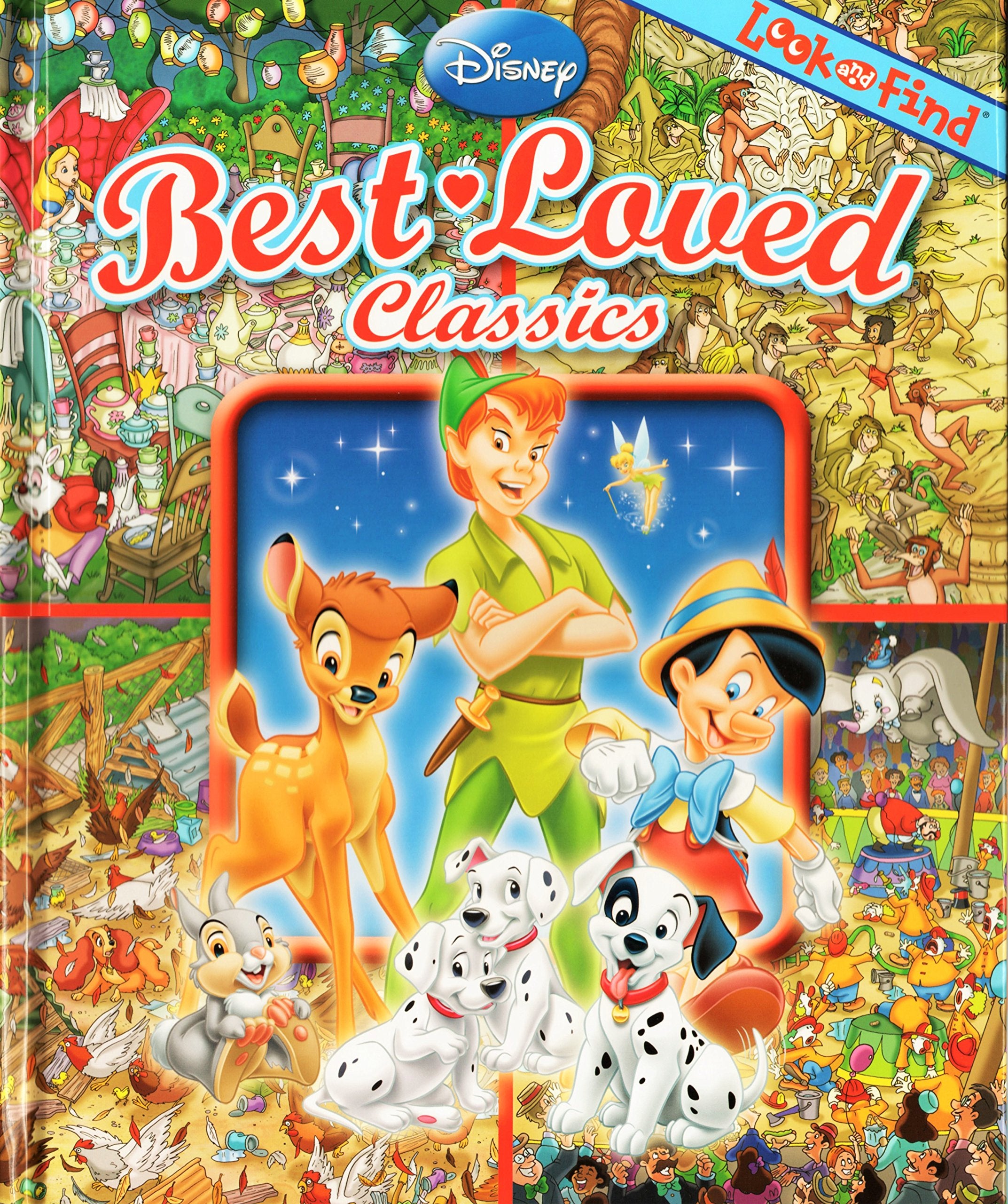 Look and Find - Disney's Best Loved Classics Books