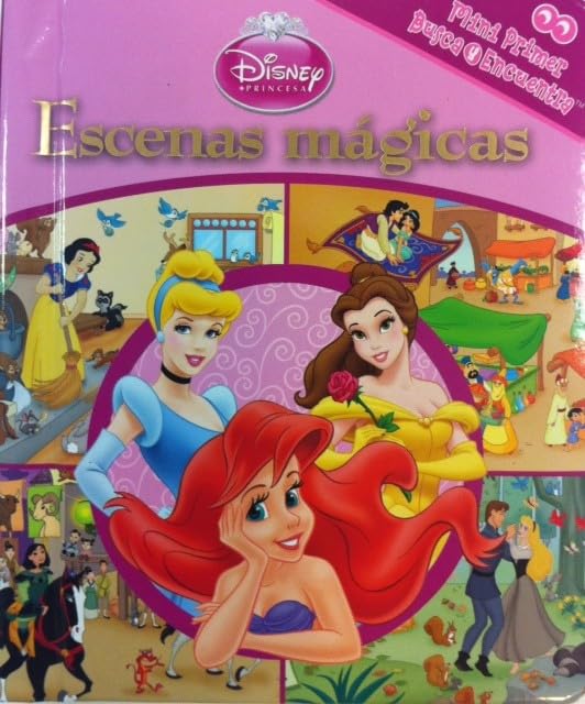 MINI MI PRIMER BUSCA Y ENCUENTRA PRINCESAS MM1LF: ESCENAS MAGICAS (LM1LF) Non-fiction