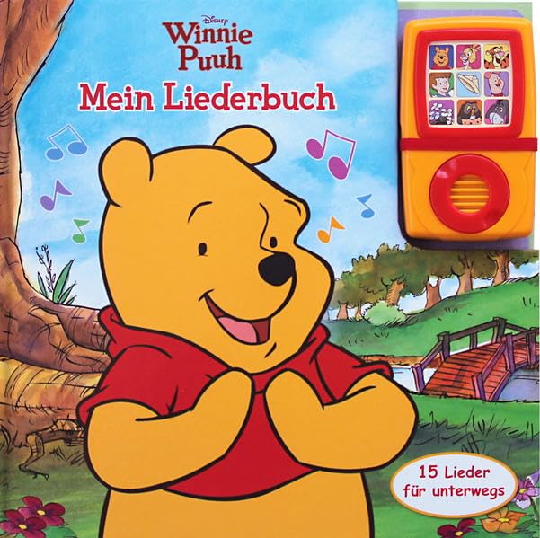 Winnie Puuh - Mein Liederbuch: 15 Lieder für unterwegs Tiptoi & Games