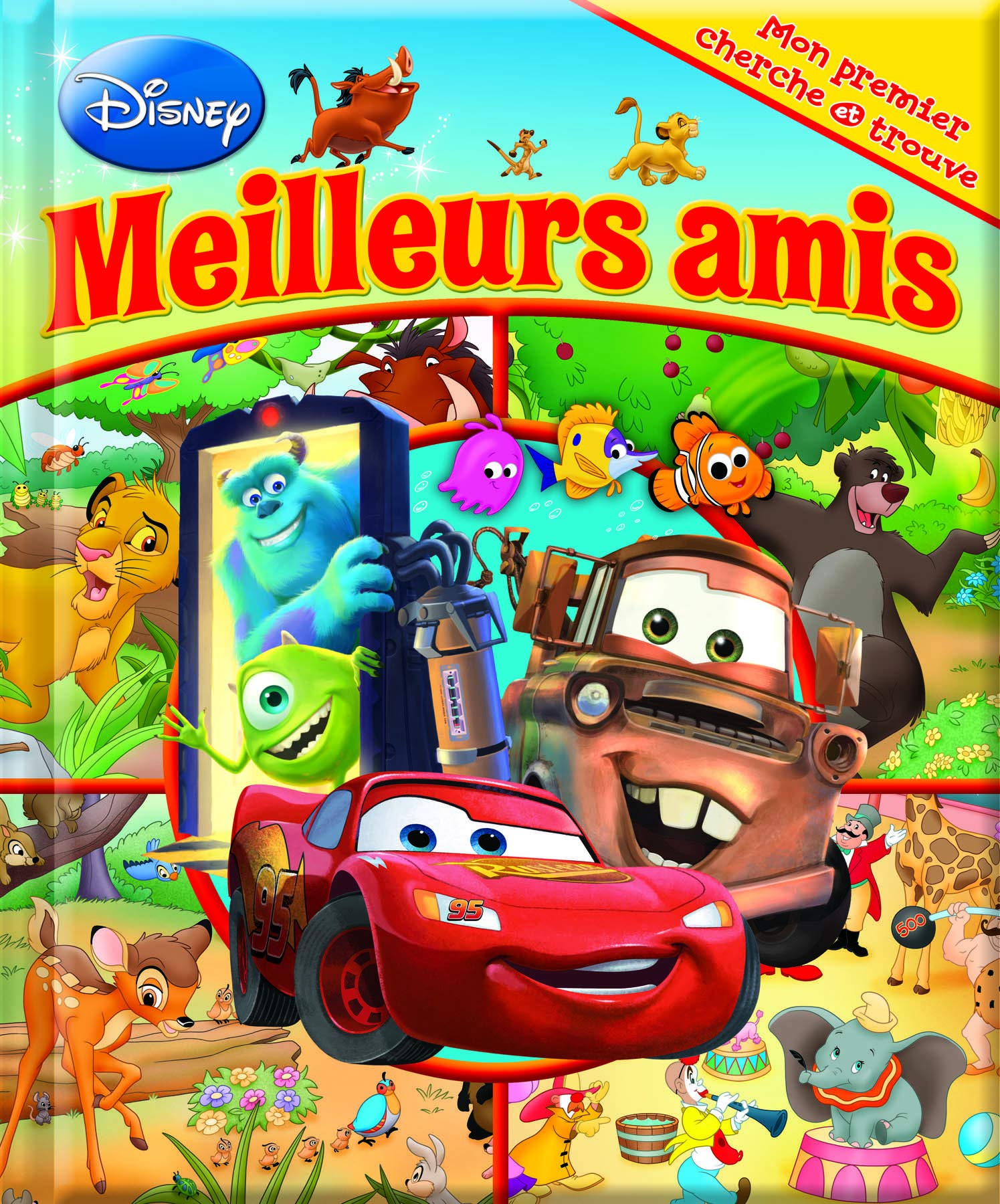 DISNEY - NOS MEILLEURS AMIS - MON PREMIER CHERCHE ET TROUVE Children's books