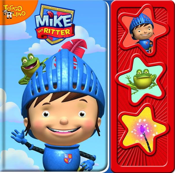 Mike der Ritter, 3 Button Soundbuch wattiert Children's books