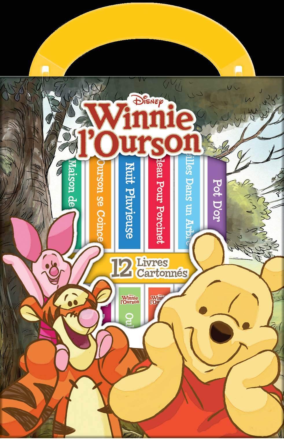 WINNIE - MA PREMIERE BIBLIOTHEQUE: 12 albums tout-carton Tiptoi & Games