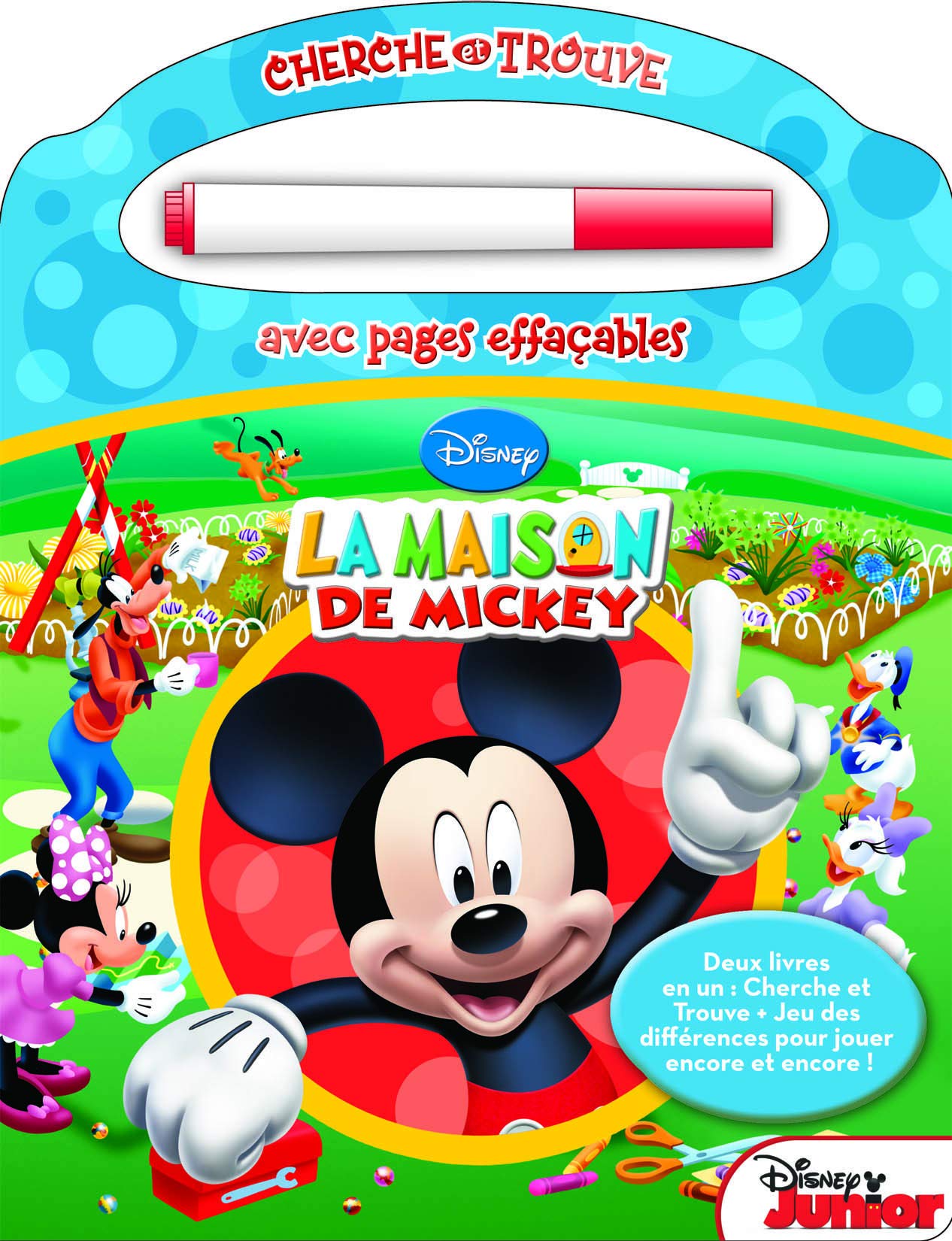 LA MAISON DE MICKEY - CHERCHE ET TROUVE MAGIQUE PREMIERE EDITION book