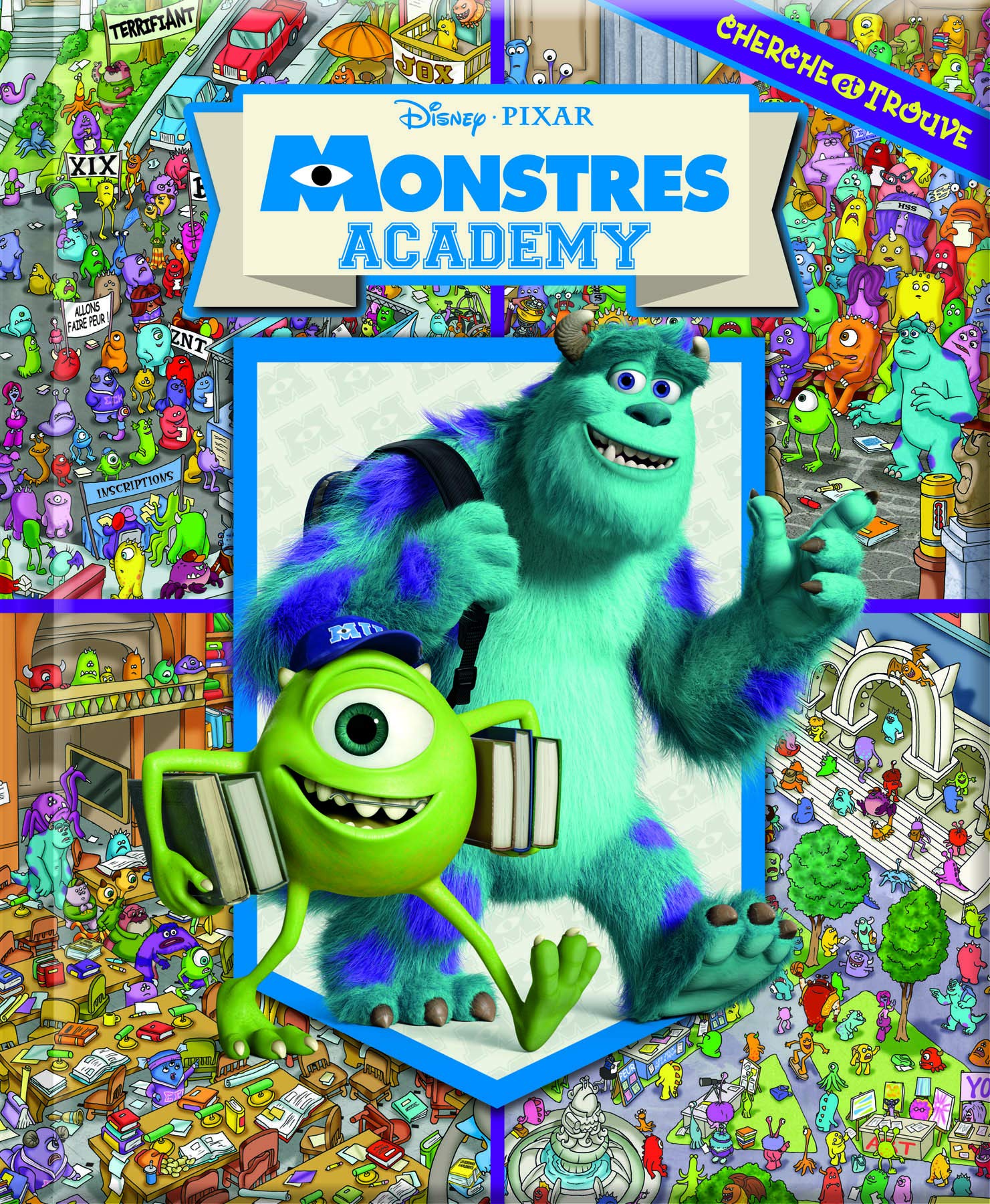 MONSTRES ACADEMY - CHERCHE ET TROUVE Children's books