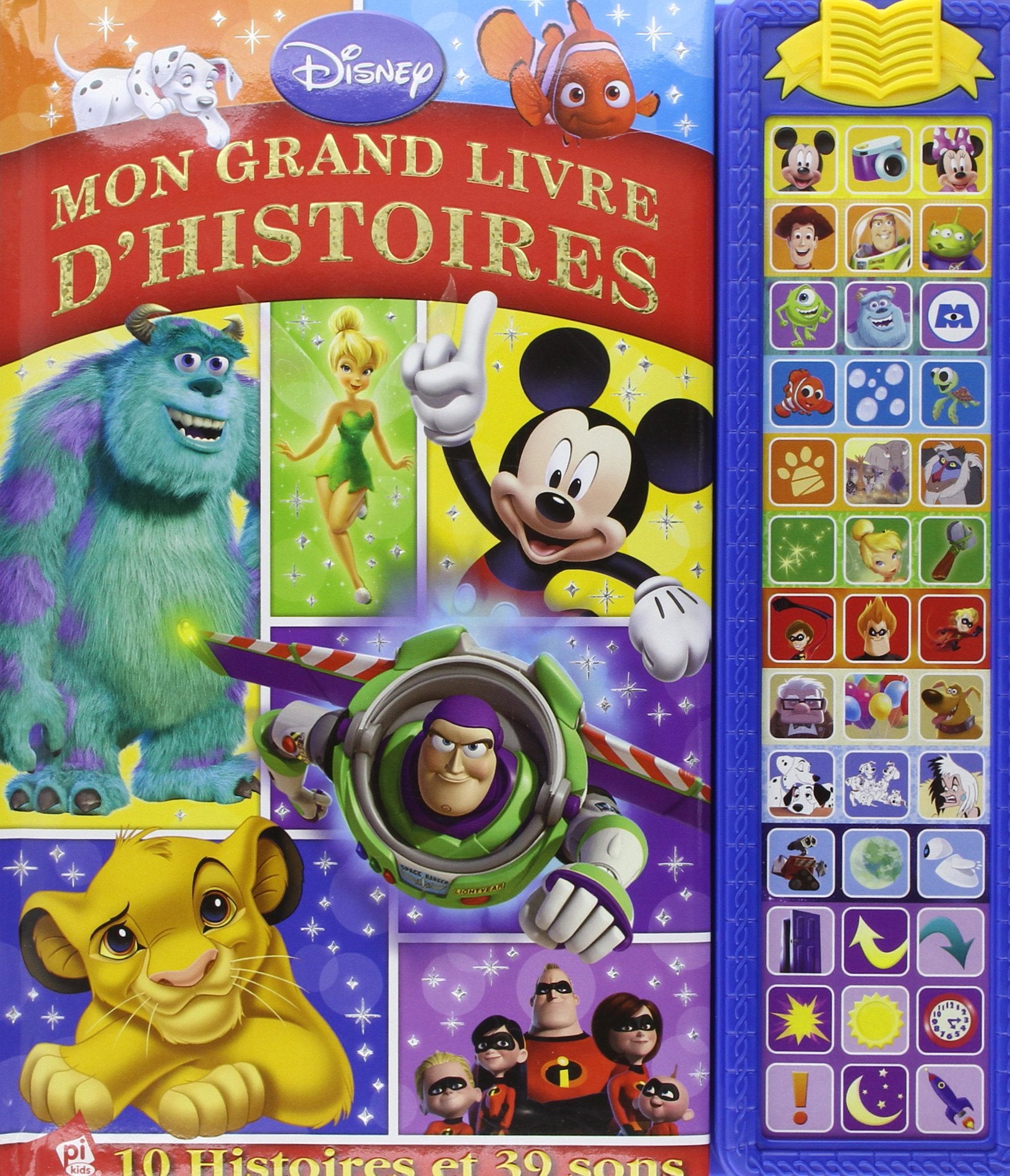 DISNEY - MON GRAND LIVRE D'HISTOIRES Tiptoi & Games