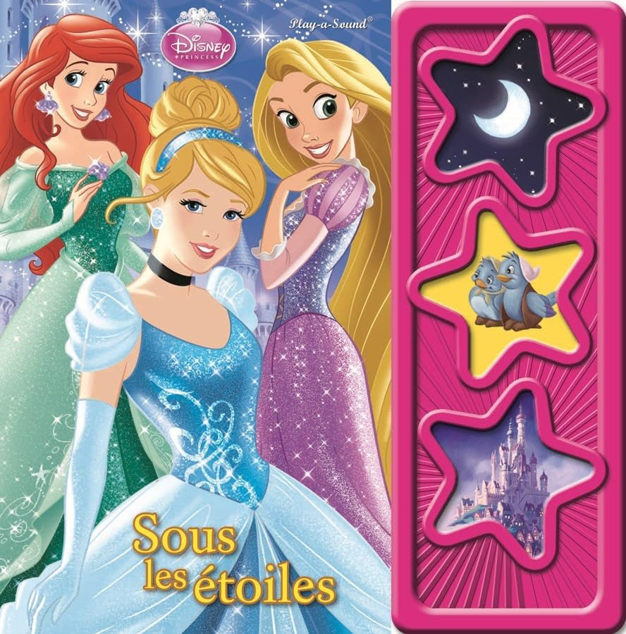 PRINCESSES DISNEY - SOUS LES ETOILES book