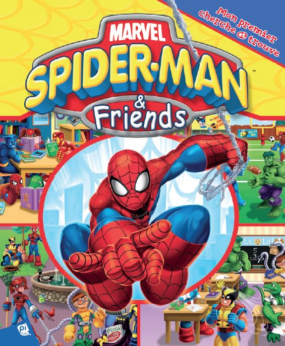 SPIDER MAN SPIDER MAN & FRIENDS MON PREMIER CHERCHE ET TROUVE Children's books