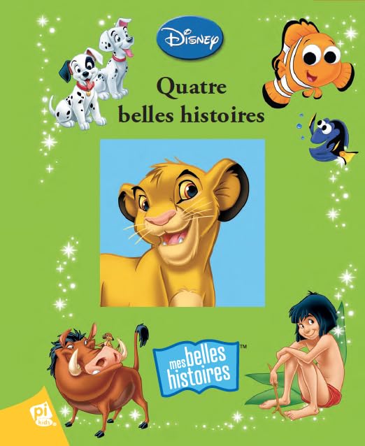 DISNEY - QUATRE BELLES HISTOIRES Children's books