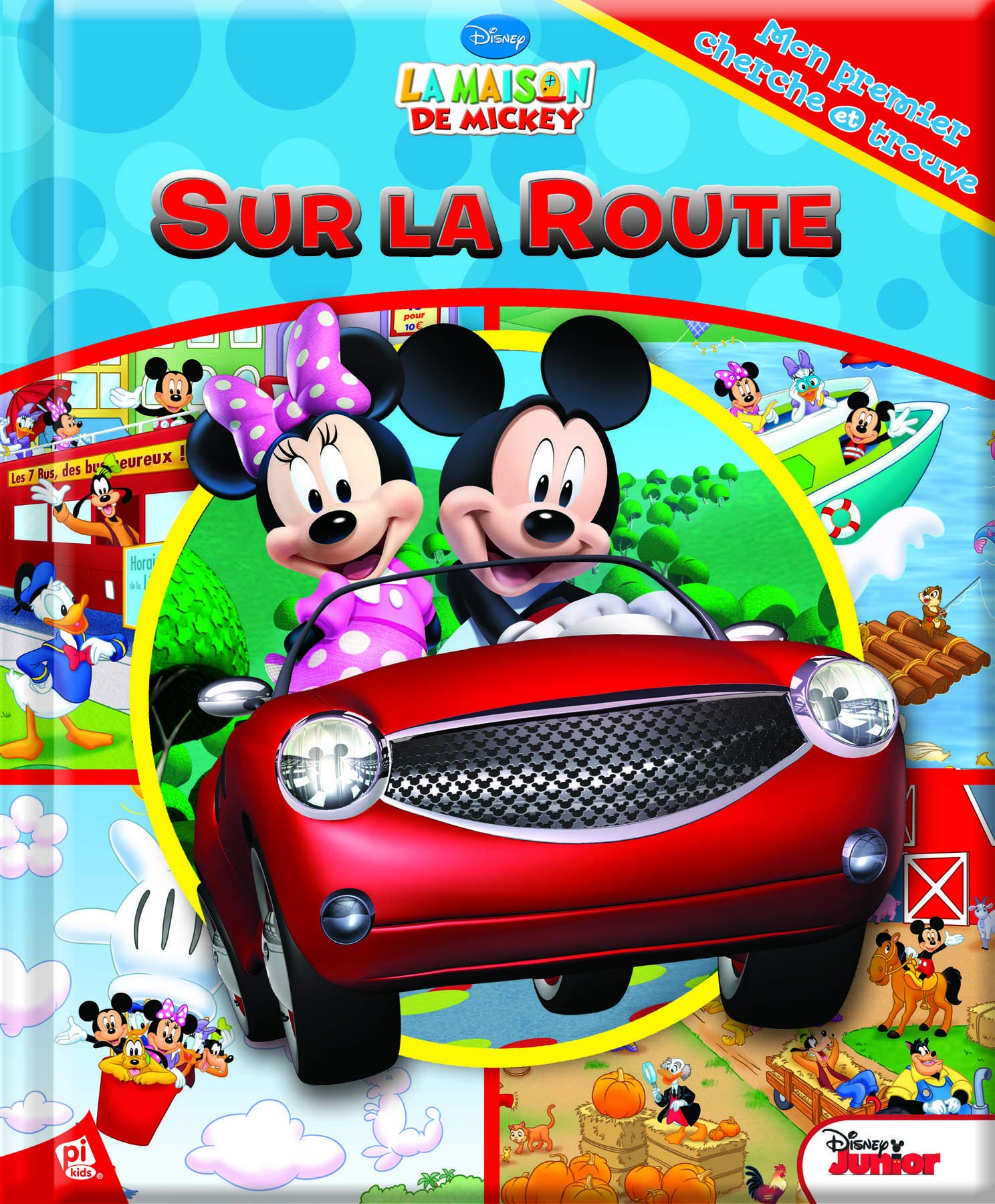 MICKEY - SUR LA ROUTE ! MON PREMIER CHERCHE ET TROUVE Children's books