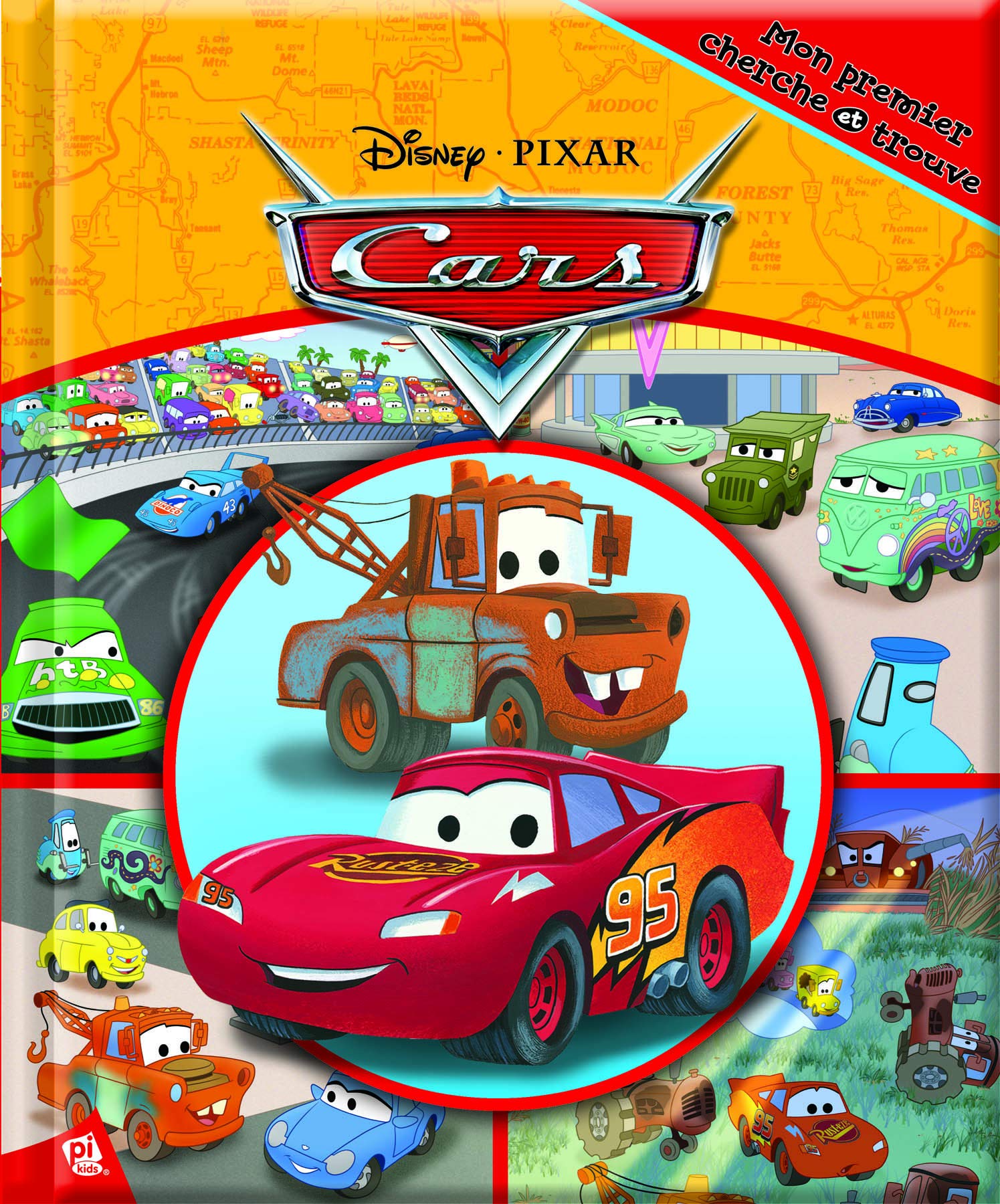 CARS - MON PREMIER CHERCHE ET TROUVE Children's books
