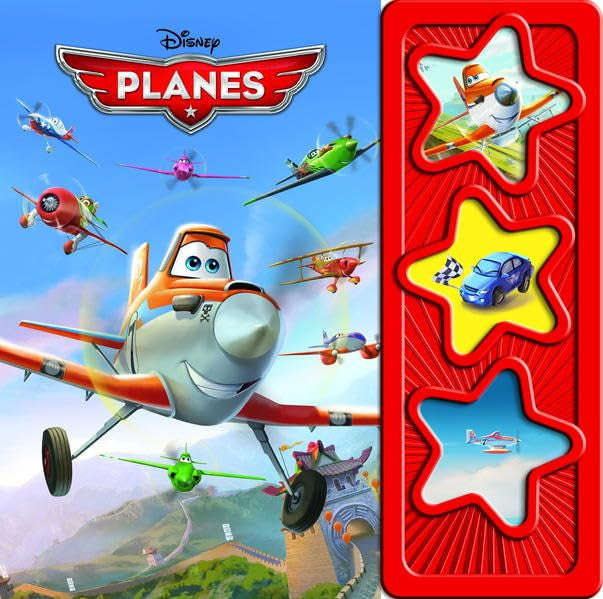 Planes: wattiertes Disney Kinderbuch, 3-Button-Soundbuch, Pappbilderbuch mit 3 Geräuschen Children's books