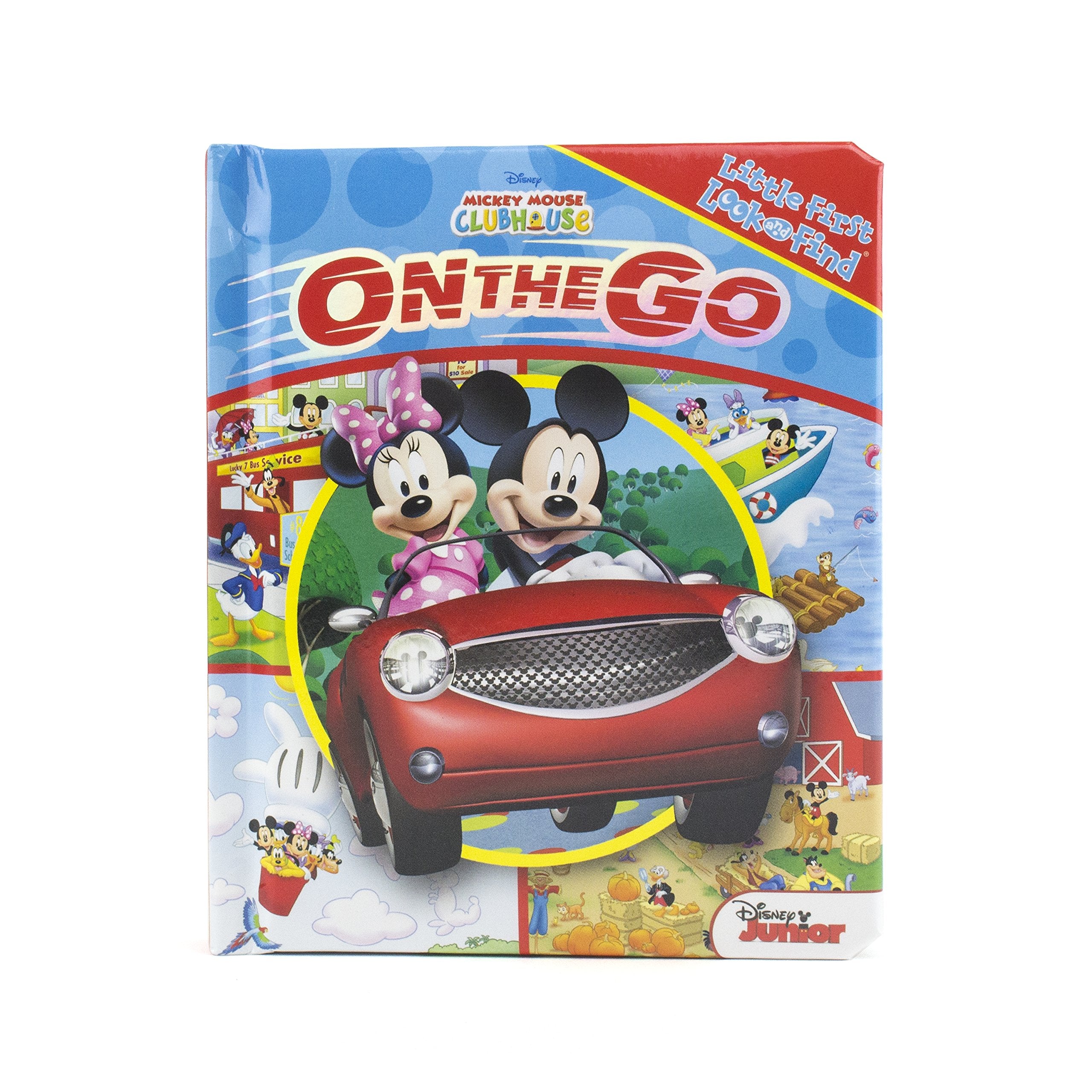 Disney Junior Mickey Mouse Clubhouse: On the Go Little First Look and Find book