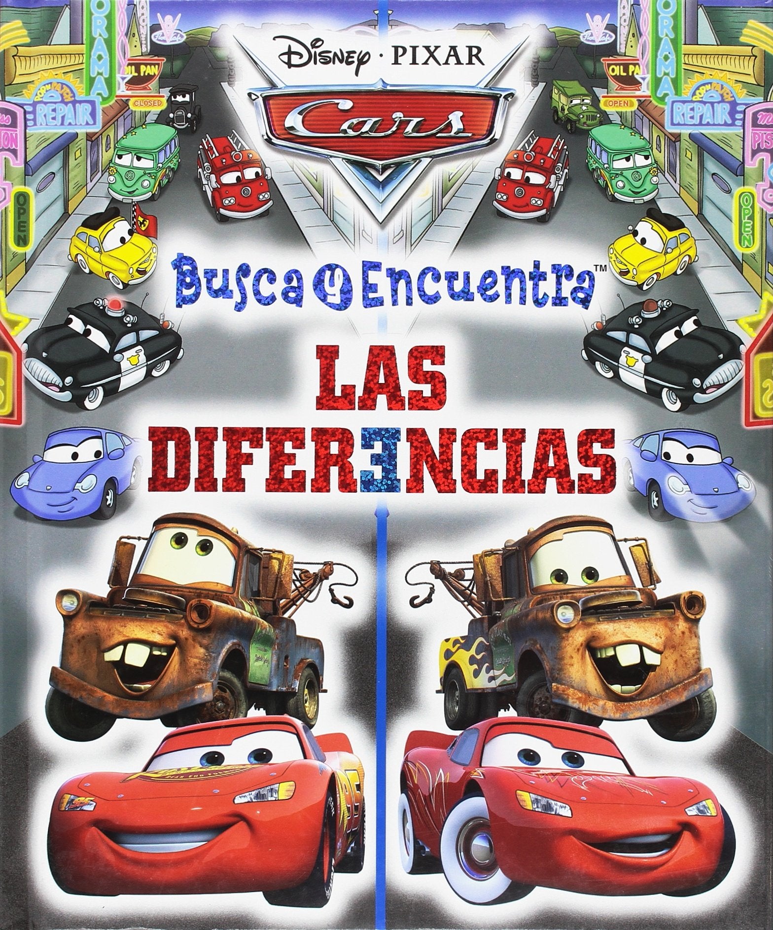 CARS LAS DIFERENCIAS LOOK AND FIND CASCADE L&F Books