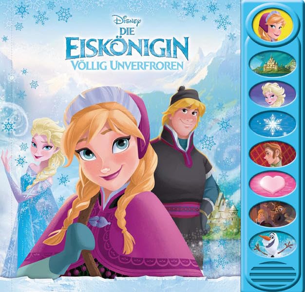 Die Eiskönigin Völlig Unverfroren 8 Button Tiptoi & Games