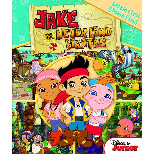 Little My First Look and Find Book Jake & the Neverland Pirates Books