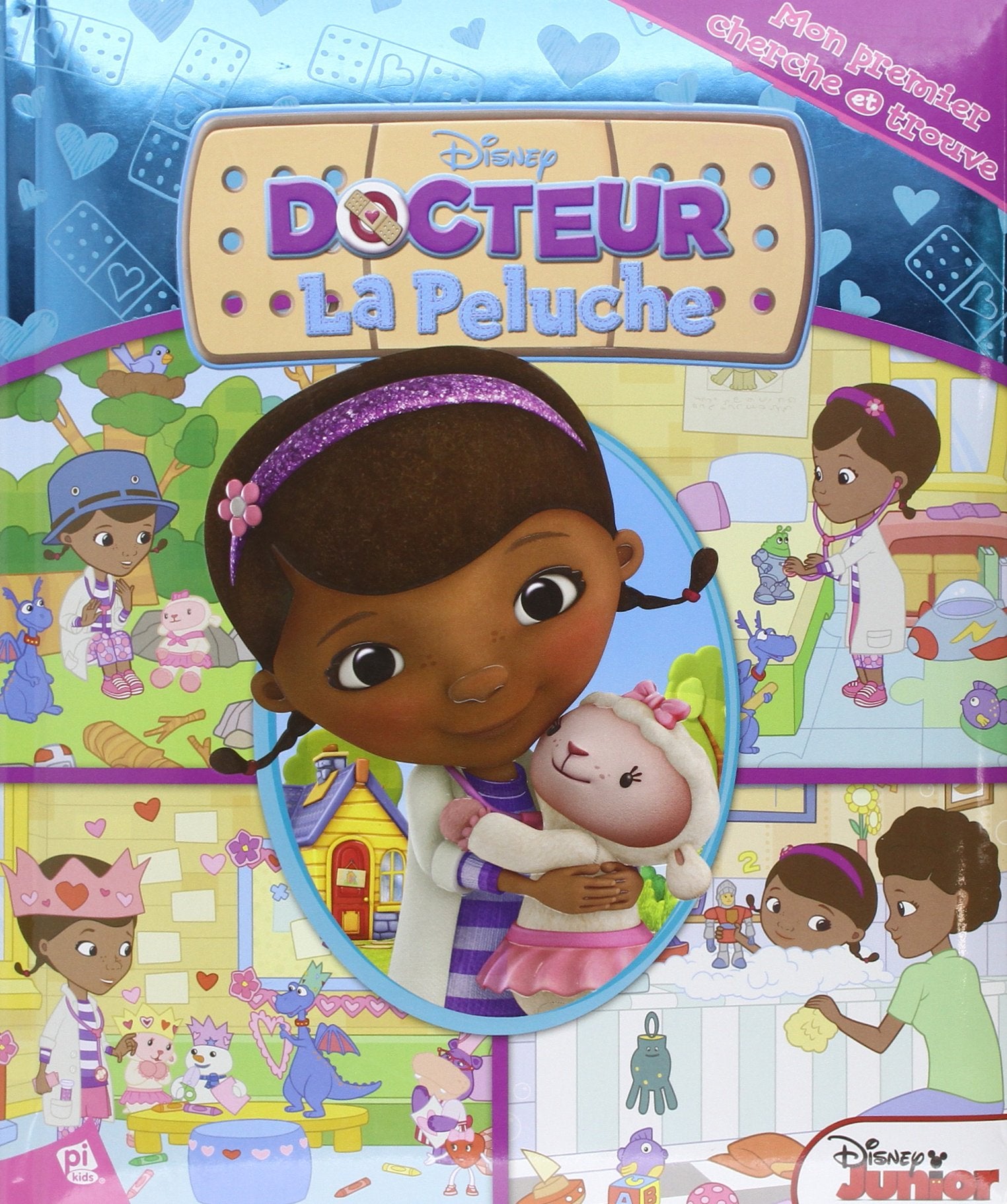 DOCTEUR LA PELUCHE - MON PREMIER CHERCHE ET TROUVE book