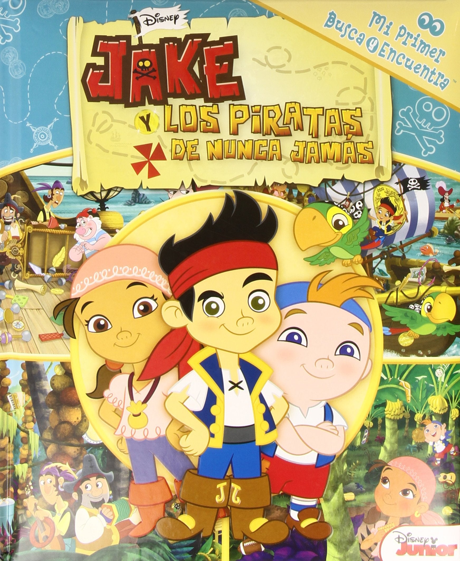 MI PRIMER BUSCA Y ENCUENTRA JAKE Y LOS PIRATAS M1LF Tiptoi & Games