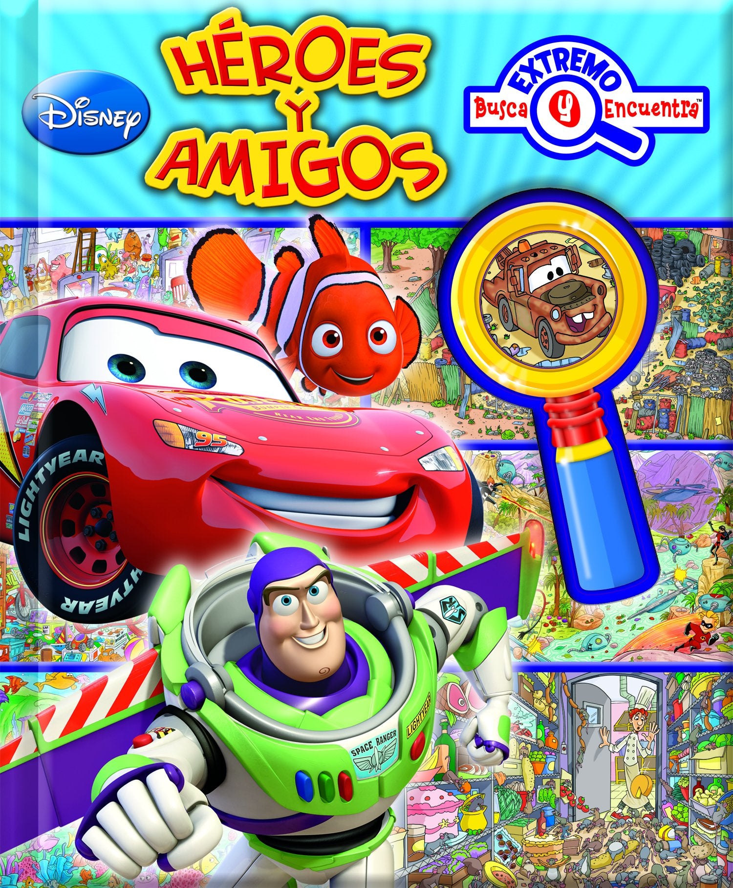 BUSCA Y ENCUENTRA EXTREMO HEROES Y AMIGOS LF EXTREME book