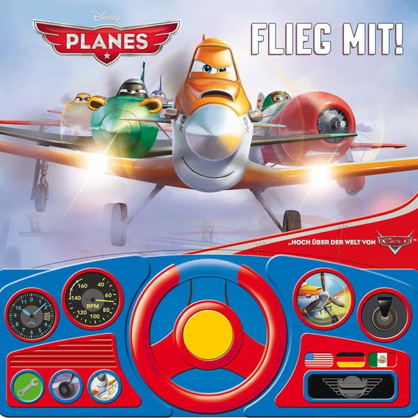 Disney Planes 2 Lenkradbuch: Flieg mit! Tiptoi & Games