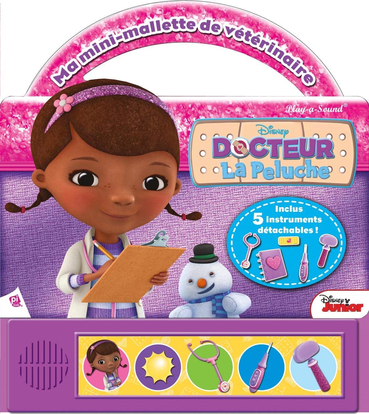 DR LA PELUCHE - MA MINI-MALETTE DE VETERINAIRE: Ma mini-malette de vétérinaire Tiptoi & Games