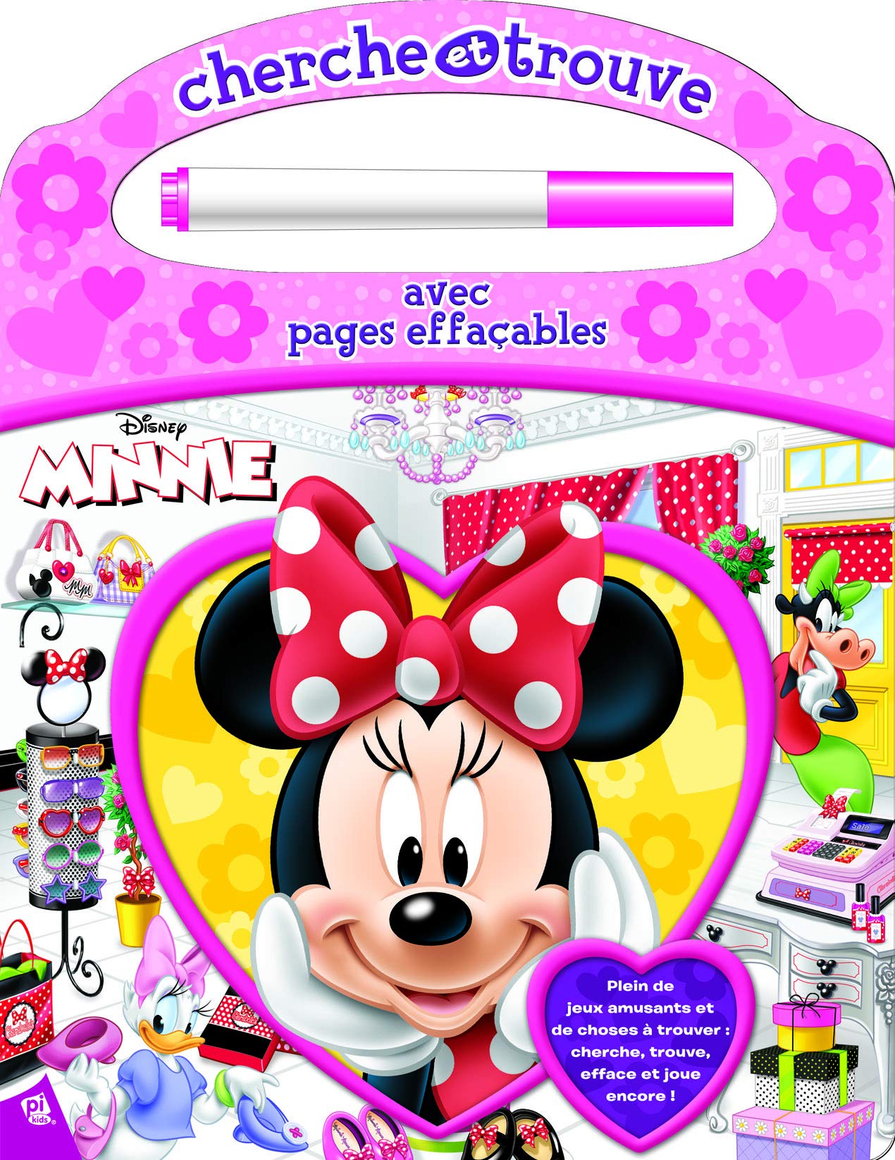 MINNIE - CHERCHE ET TROUVE MAGIQUE: Avec pages effaçables Tiptoi & Games