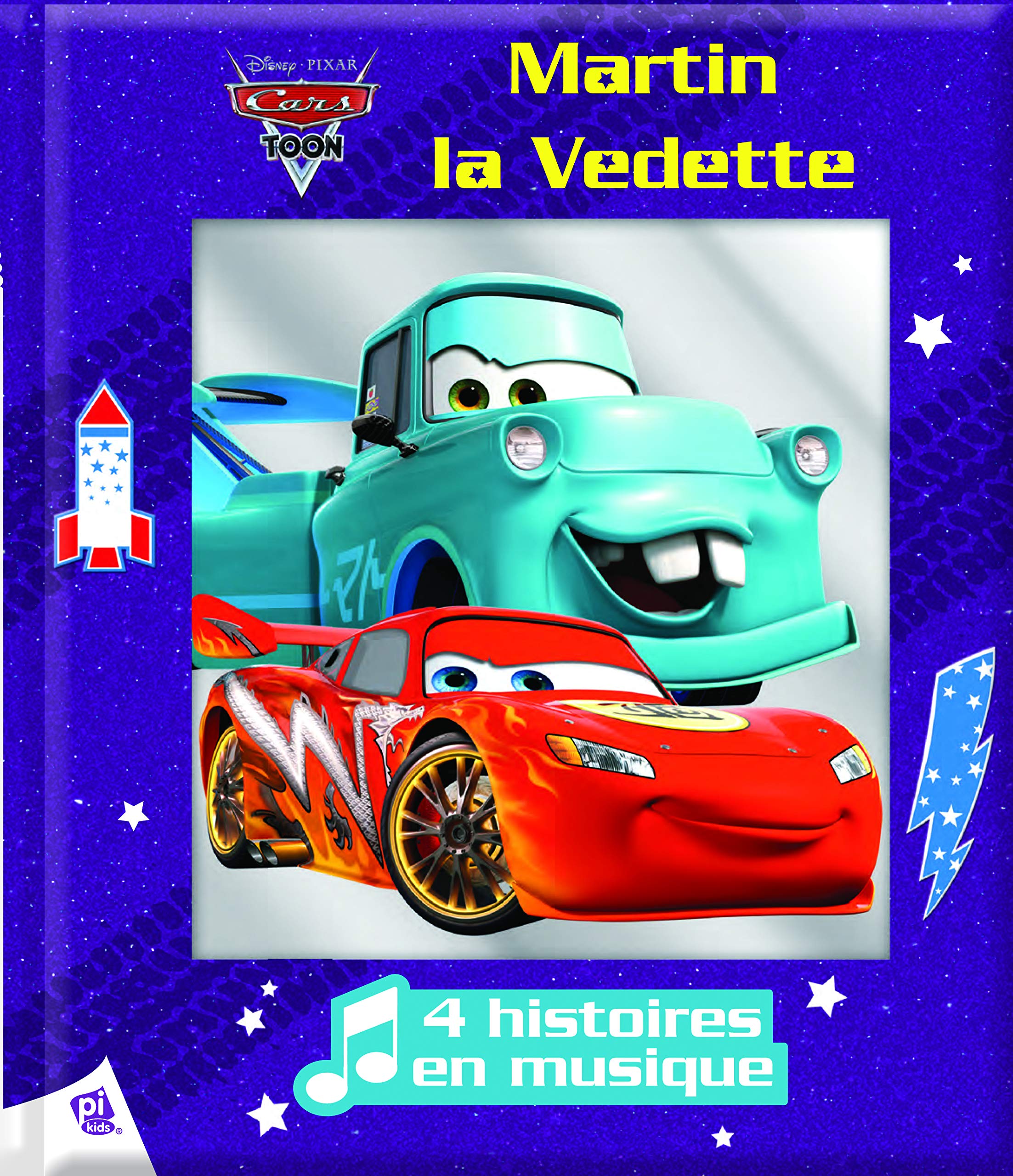 CARS - MARTIN LA VEDETTE: 4 histoires en musiques Tiptoi & Games