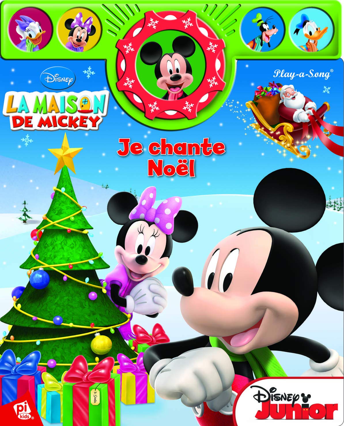 MICKEY - JE CHANTE NOEL AVEC MICKEY ET MINNIE book